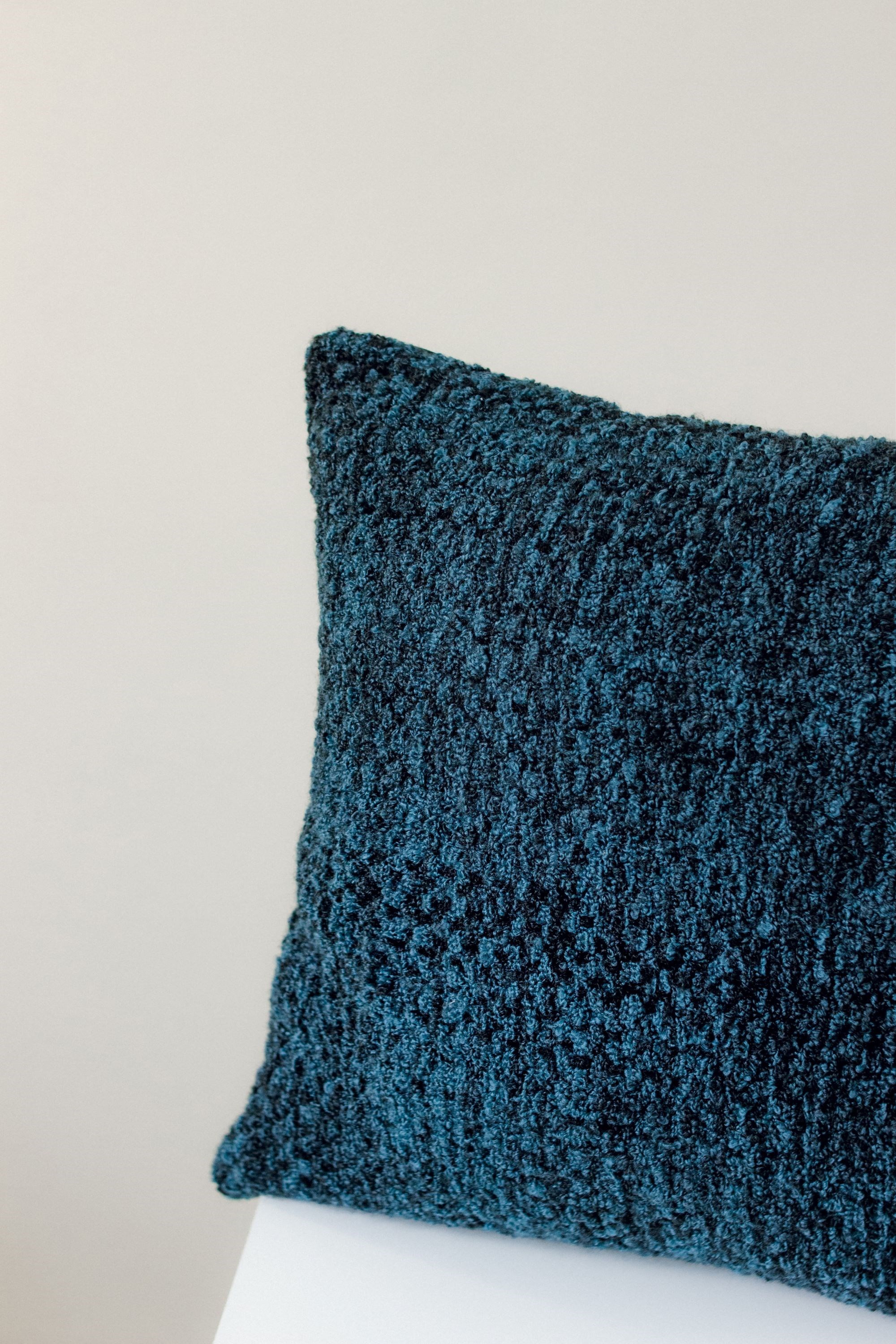 Almofada Tear Plantio Verdejante Mescla Preta e Musgo