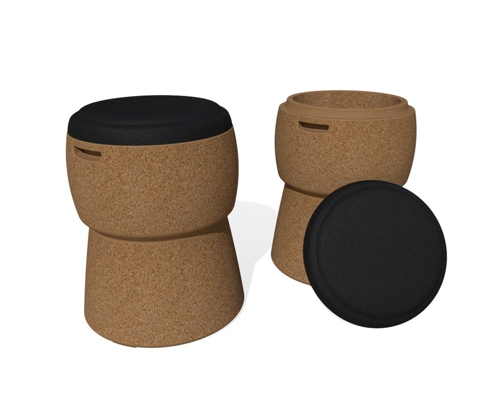 Pufe Cork Personalizado