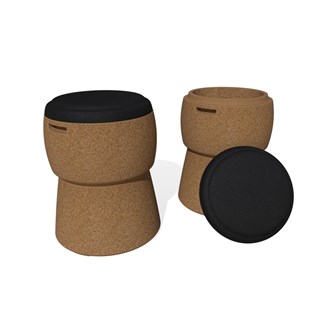 Pufe Cork Personalizado