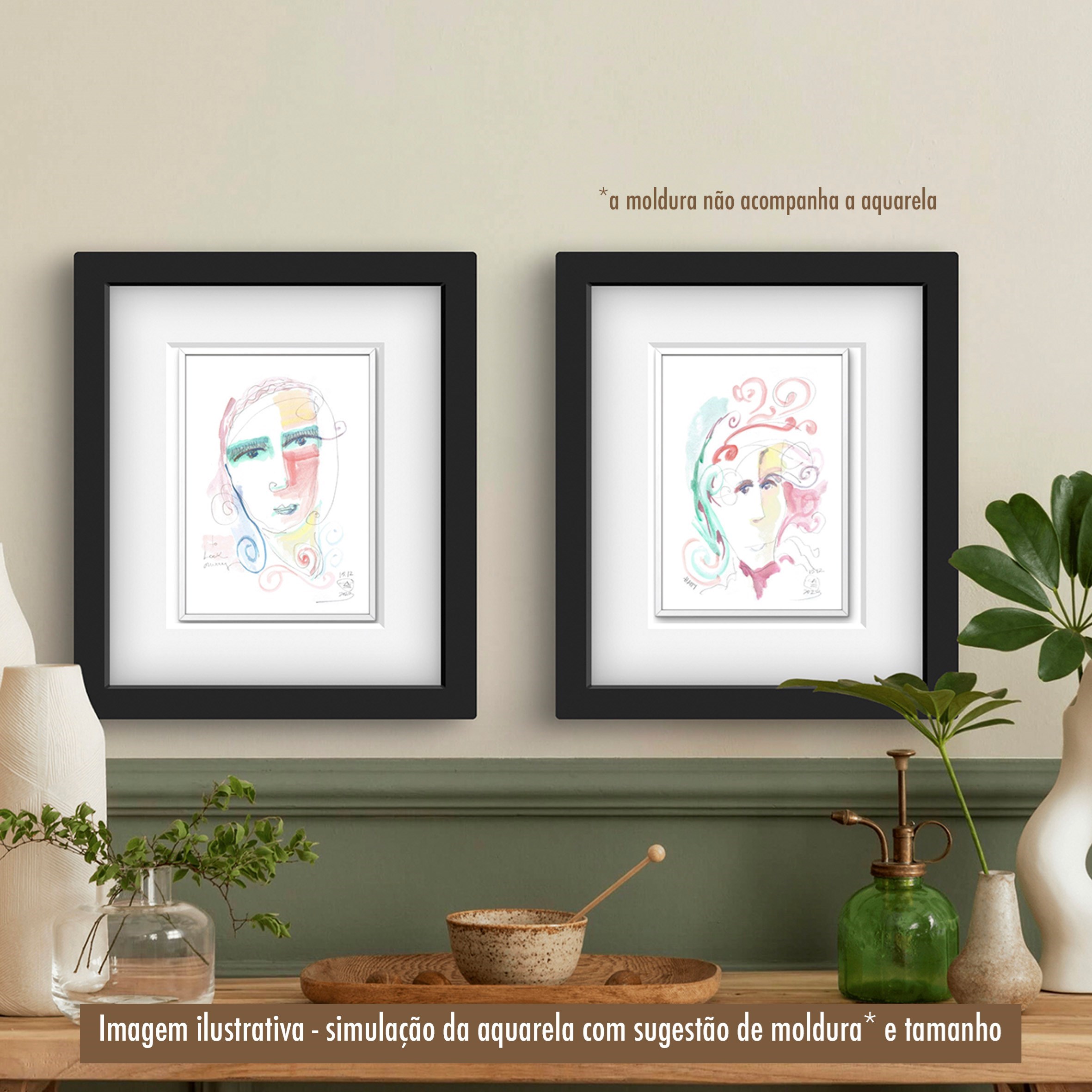 COMPOSIÇÃO RED & GREEN