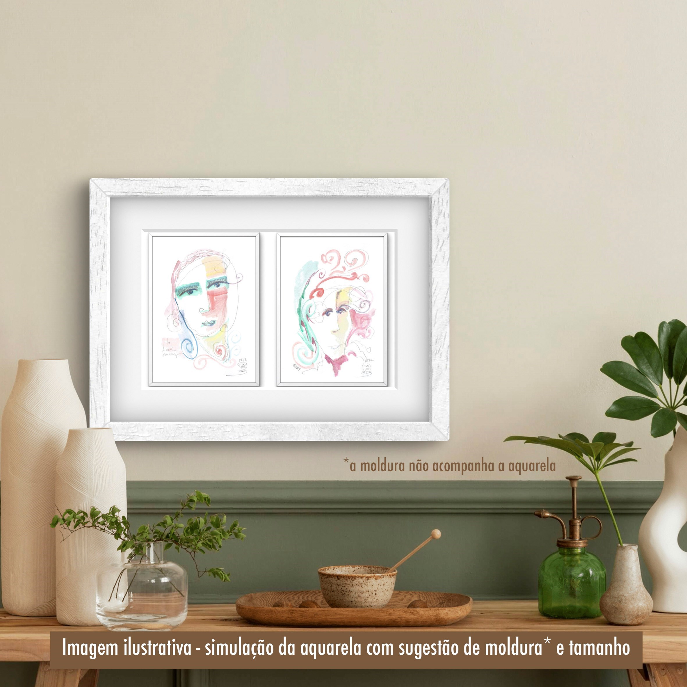 COMPOSIÇÃO RED & GREEN