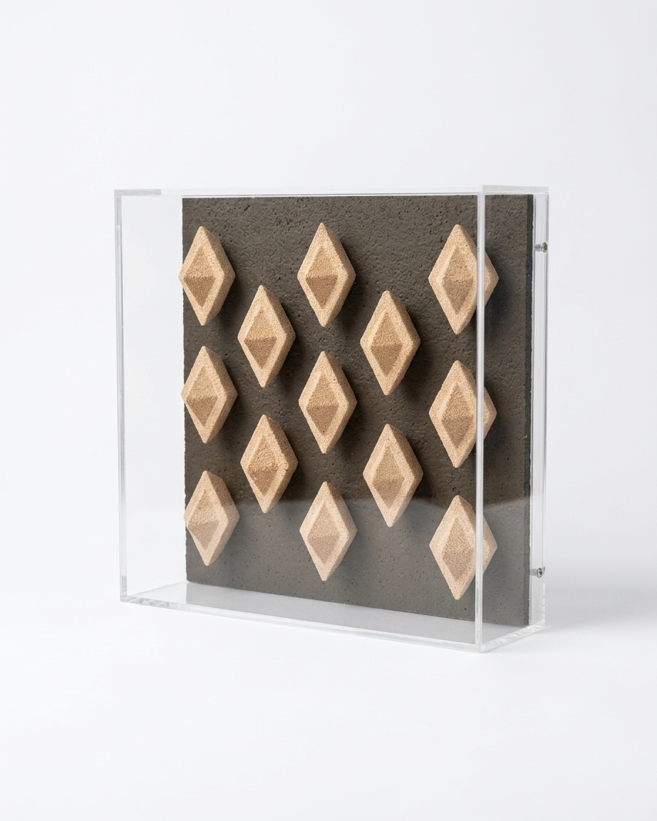 CAIXA NAVEGAR G - BRONZE/TRAVERTINO