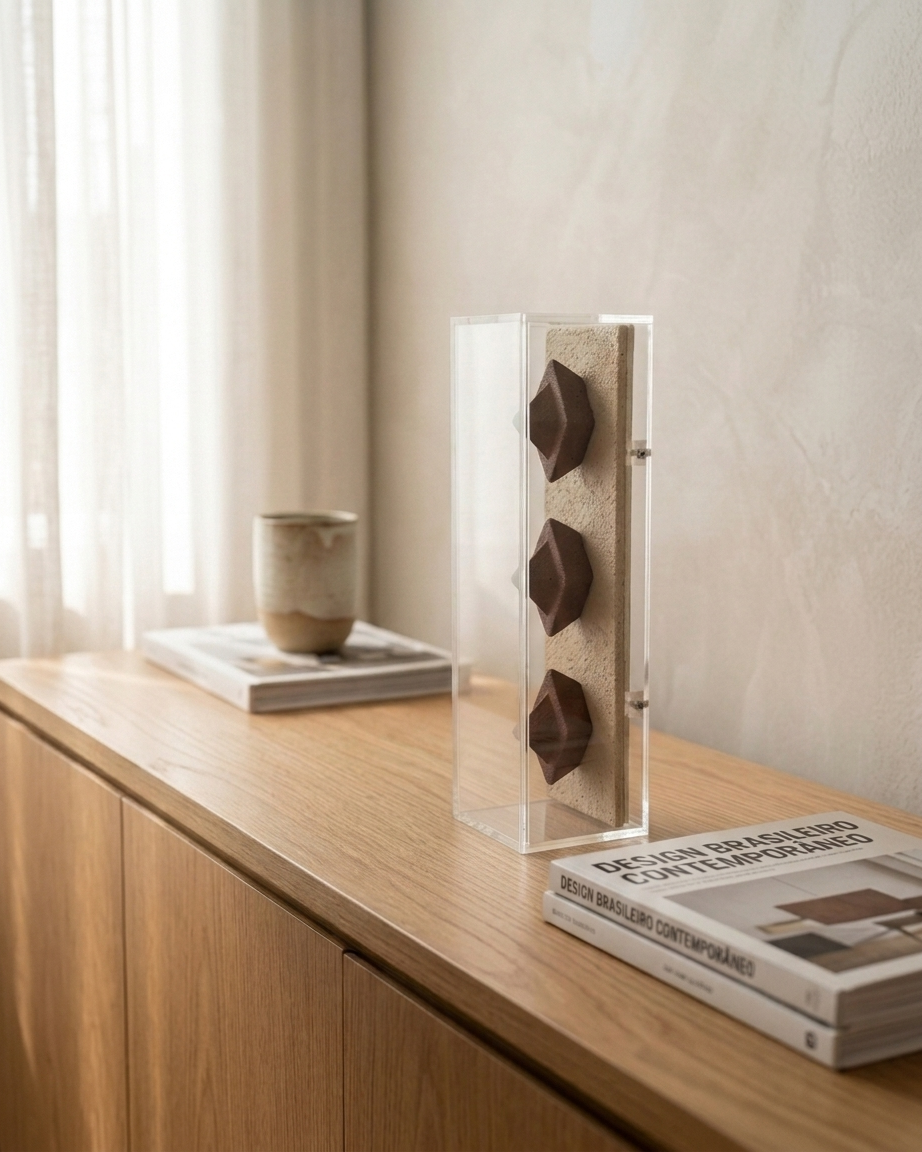 CAIXA NAVEGAR P - ÁGATA/ARGILA