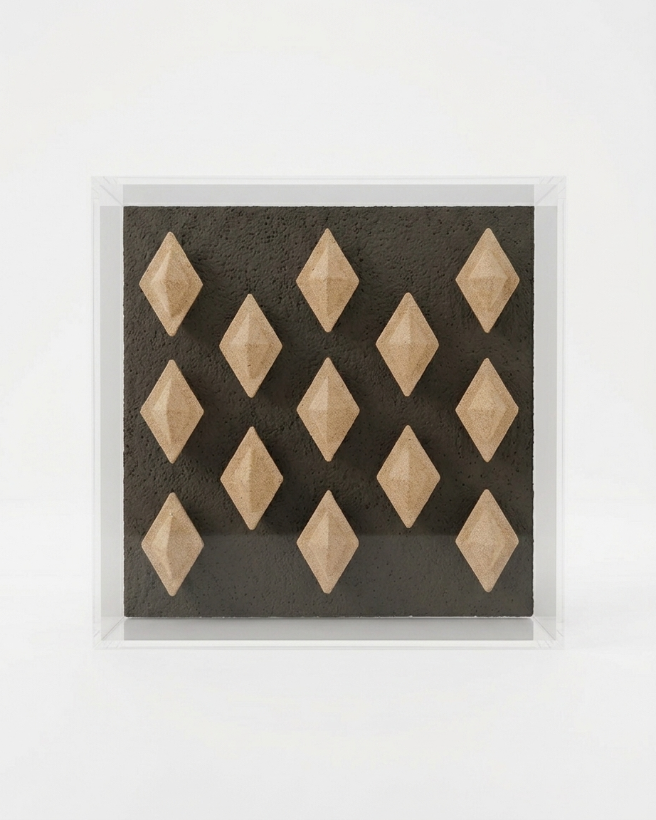 CAIXA NAVEGAR G - BRONZE/TRAVERTINO