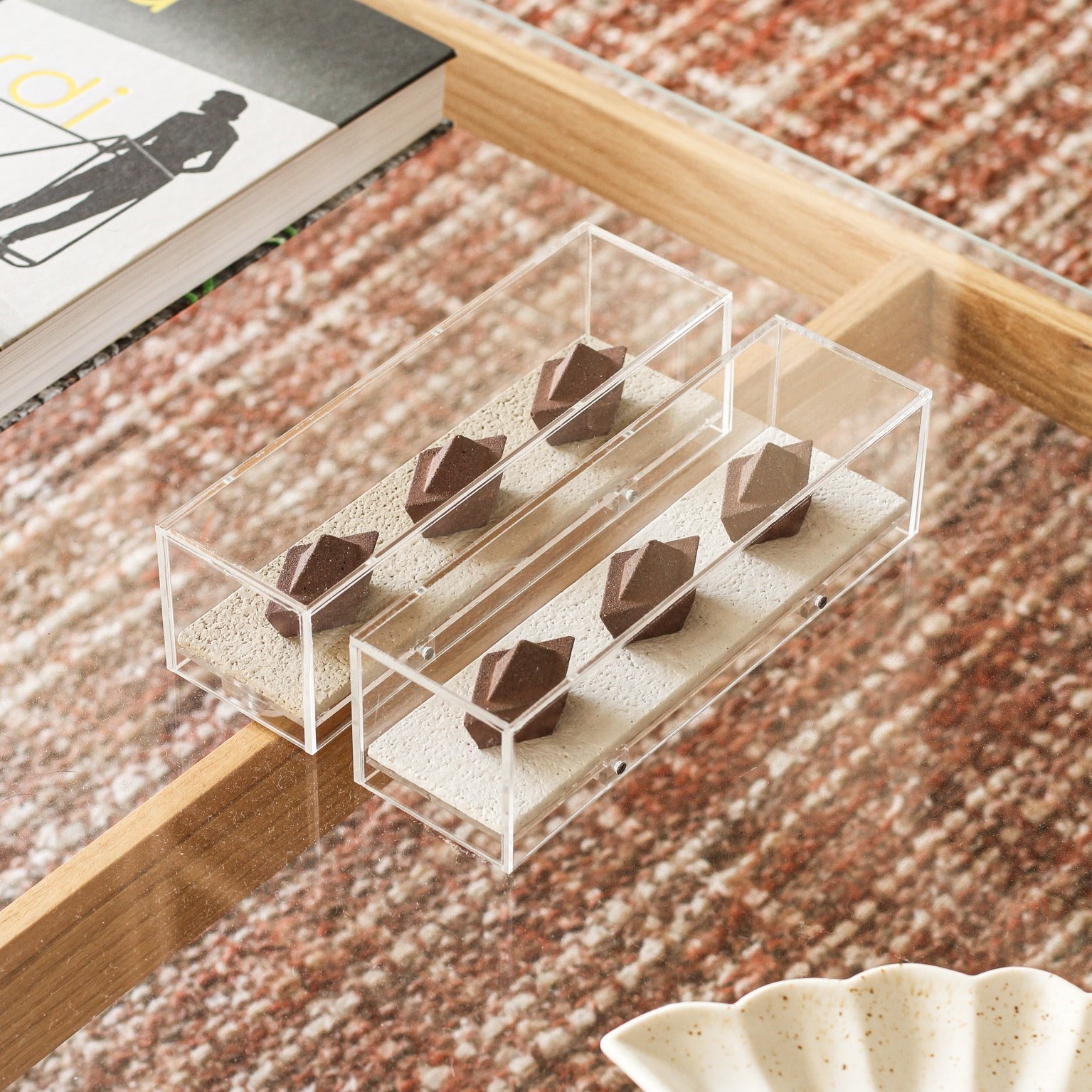 CAIXA NAVEGAR P - QUARTZO/ARGILA