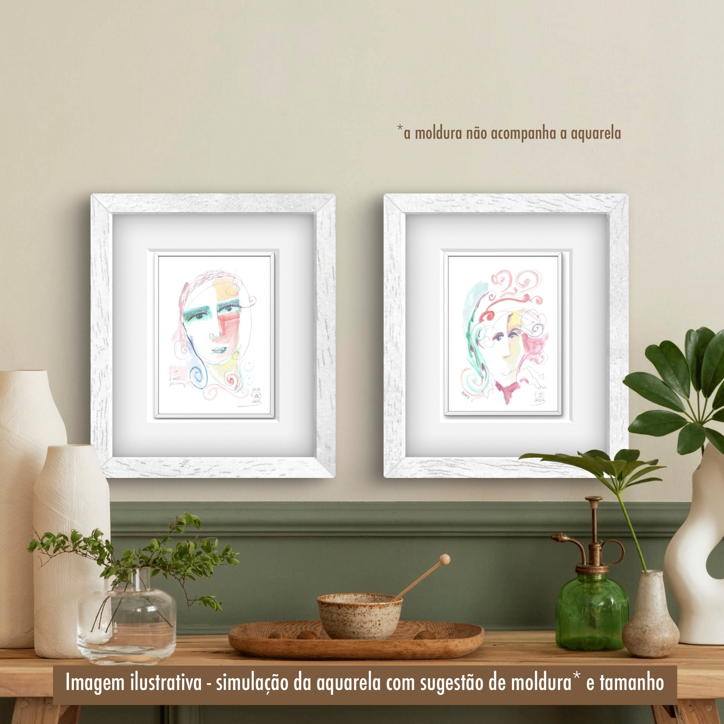 COMPOSIÇÃO RED & GREEN