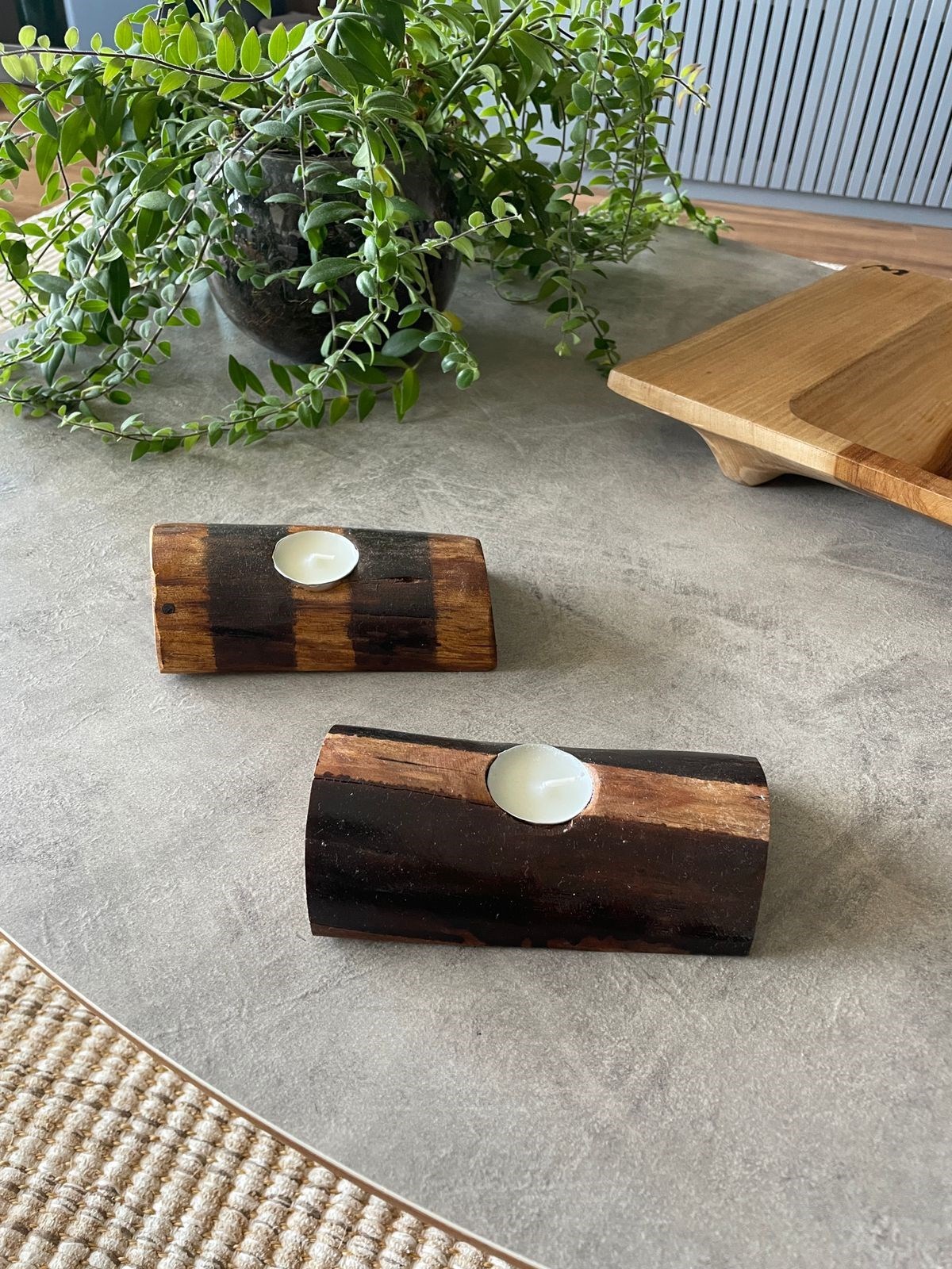 Dupla de suporte de velas