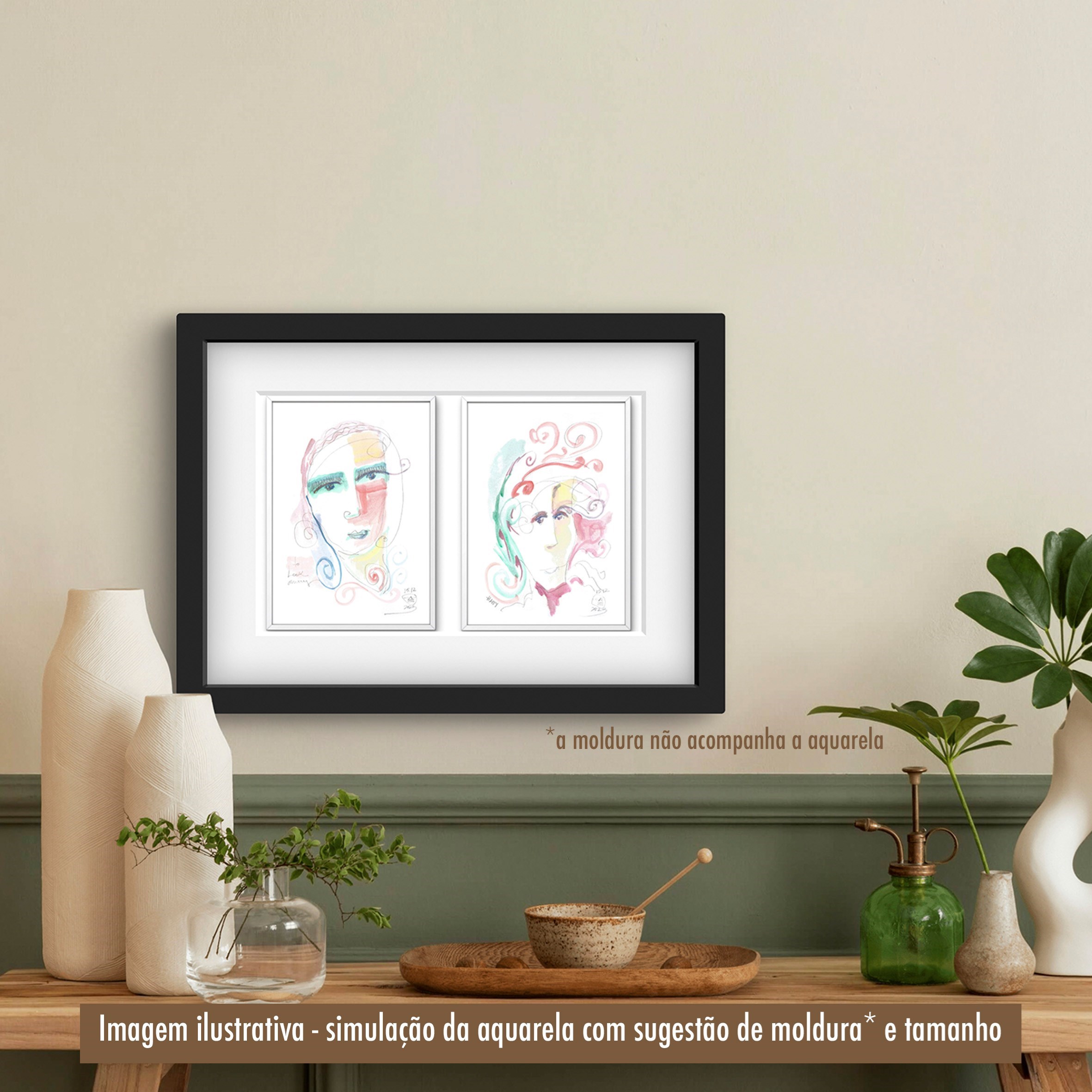 COMPOSIÇÃO RED & GREEN