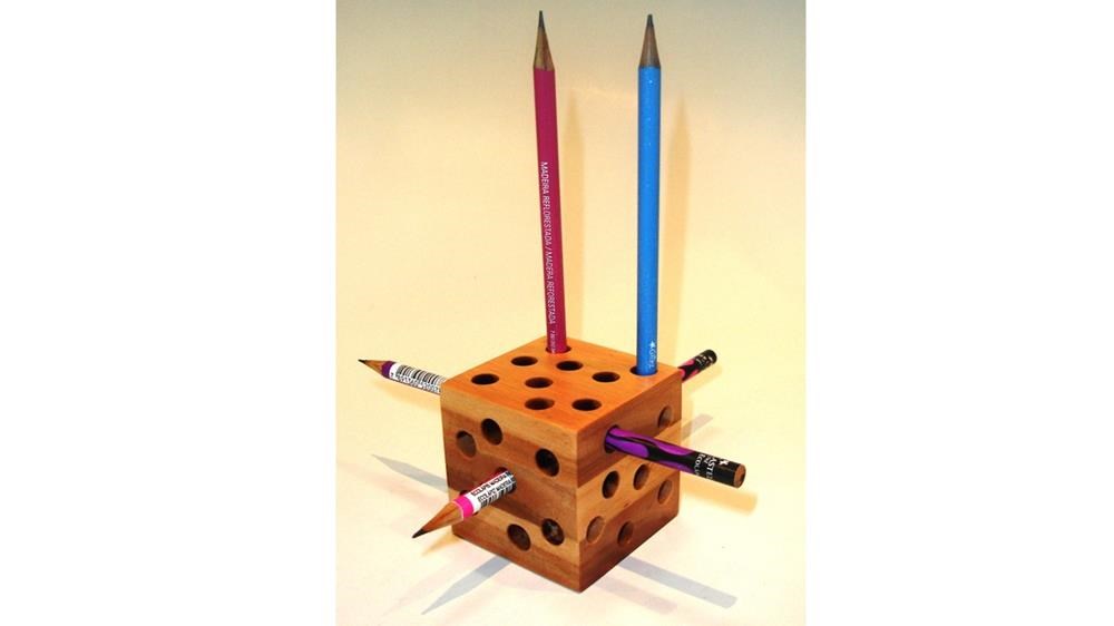 Porta Lápis Furos