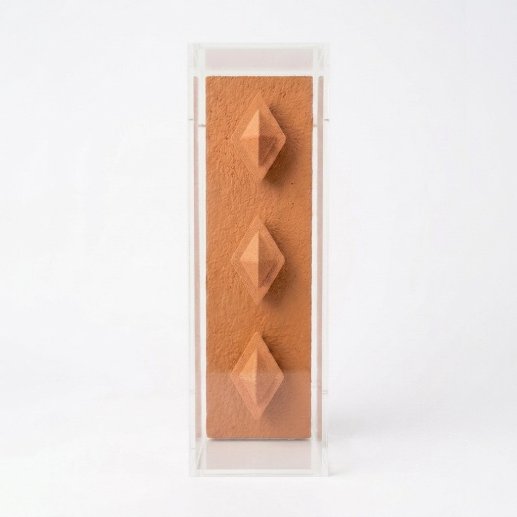 CAIXA NAVEGAR P - COBRE/TERRACOTA