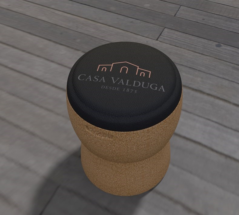 Pufe Cork Personalizado