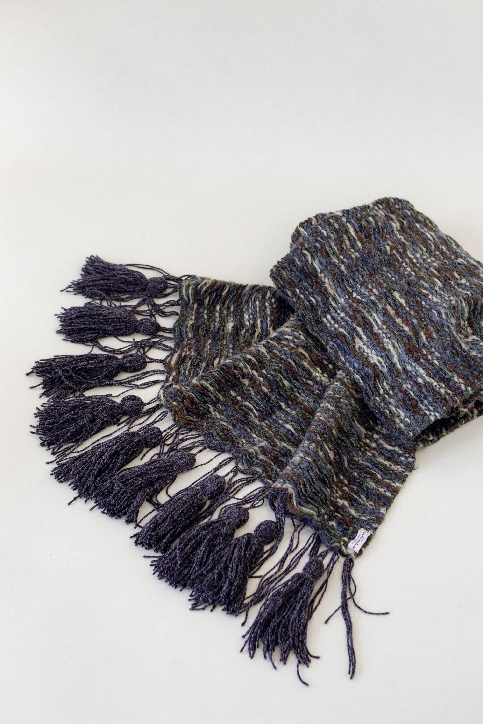 Manta Tear Mescla Índigo e Marrom