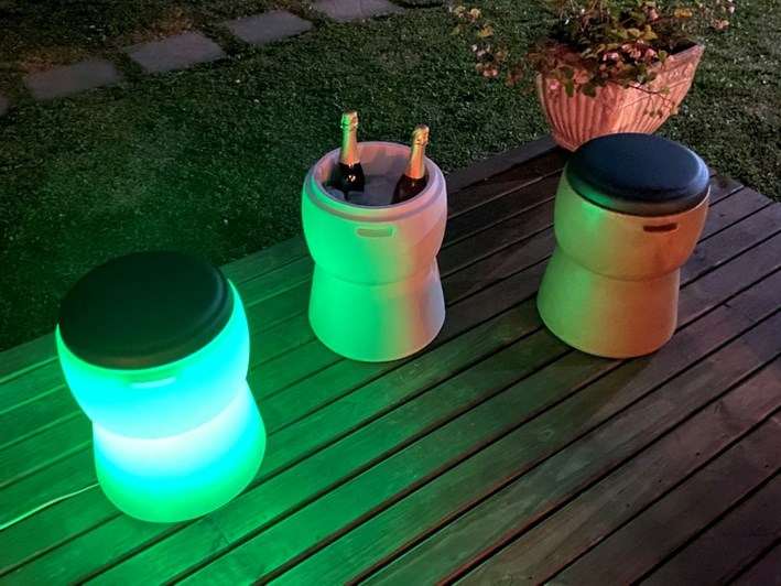 Pufe Cork Light RGB